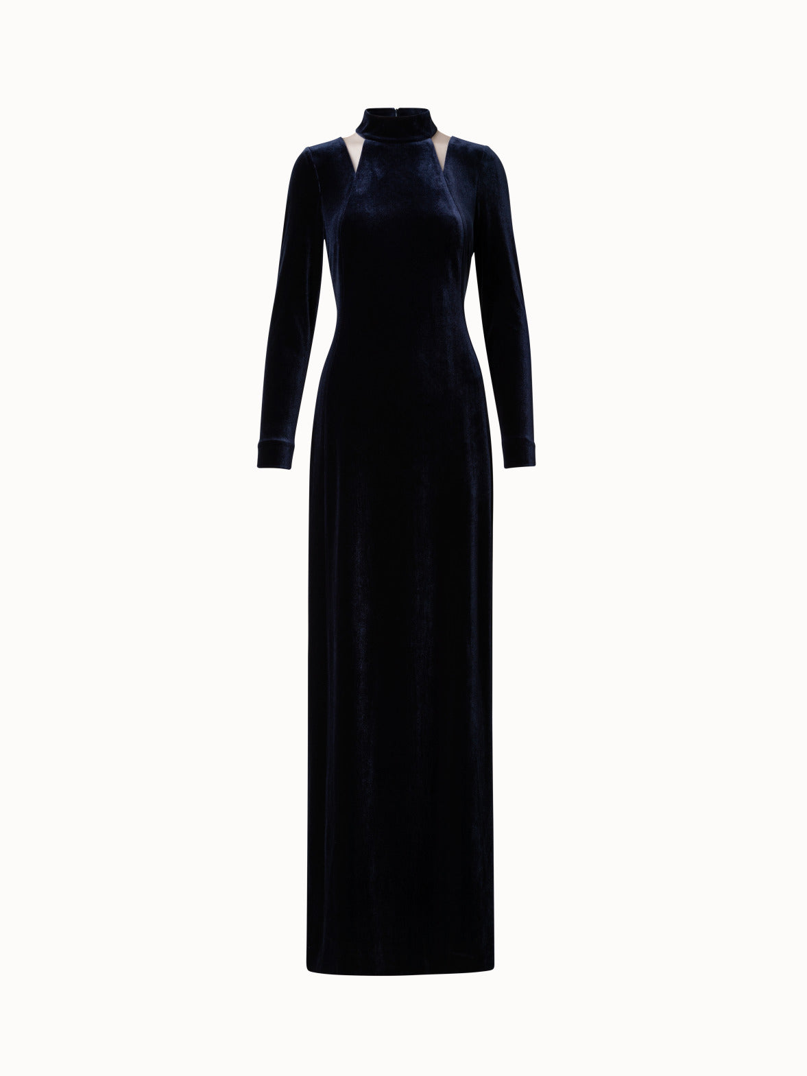 Black Velvet Dress - Trumpet Maxi Dress - Black Formal Gown - Lulus